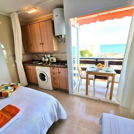 Apartment Pleasant With Sea View In Benalmadena, 30 M², Pool